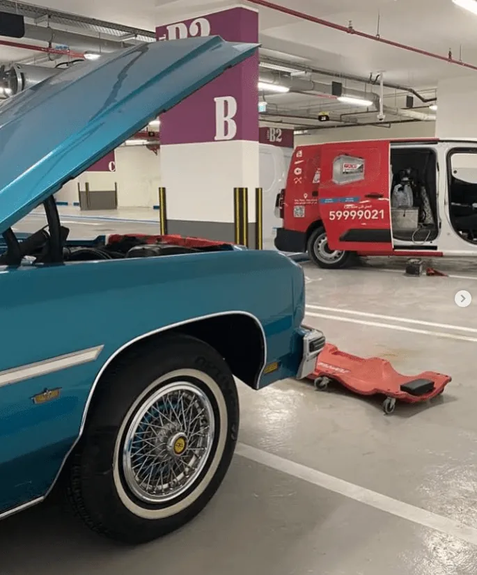 Subscription Battery — mobile van service across Qatar